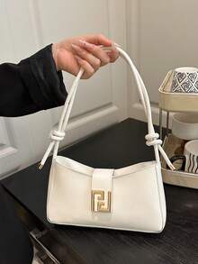 Compact Mini Women's Shoulder Bag Valentine's Day Gift - White - View 1