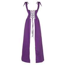 Zhitunemi Renaissance Dress Women Costume Pirate Peasant Dress For Women Medieval Dress Renaissance Costume{"Size_name":"X-Large","Color_name":"Purple"} - 紫色的 - 查看 1