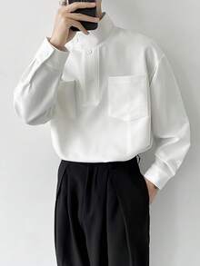 Men Shirts - White - View 8