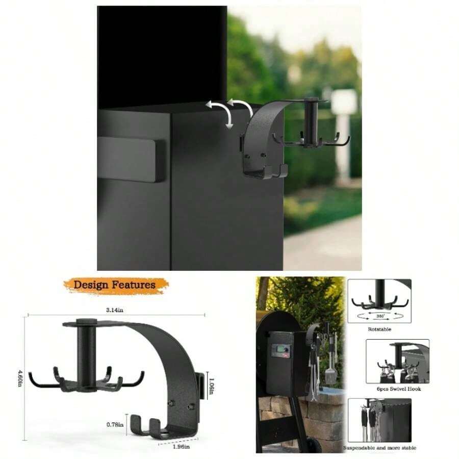 6pc Swivel Grill Hook Traeger, Grills Hooks Barbecue, Suit Traeger Ironwood 885, 650, Pro Series 34, 22, Pro 575, 780, Z - Grills, Pit - 5 包 - 查看 1