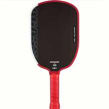 1pc Professional Pickleball Paddle - 16mm T700 Carbon Fiber, Enhanced Power Feel With Basic Hot-Pressed Structure And Textured Grip Surface, Red & White Design, Ideal For All Players In National And International Tournaments - Red - View 7