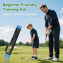 Grip Trainer, 2 Pack Training Aids Correct Hand Position, Muscle Trainer Practice All Levels To Enhance Grip Strength, Precision, Swing Skill - 藍色 - 查看 7