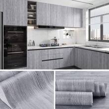 Papel tapiz autoadhesivo con textura de madera - Impermeable, papel de contacto autoadhesivo para una fácil decoración del hogar, renovación de muebles y gabinetes de zapatos