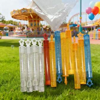 48/60 piezas Varitas de burbujas en forma de estrella - Varitas de plástico con forma de estrella y corazón, sin solución de burbujas, decoración de fiesta de cumpleaños y regalos pequeños, premios para el aula, adecuados para cumpleaños, bodas, fiestas al aire libre, juegos temáticos, juguetes, juguetes de Stitch, juguetes de viaje, juguetes antiestrés para el aula, mini artículos, juguetes de baño, artículos de papelería navideños, pelotas antiestrés, regalos de cumpleaños, regalos navideños, regalos de Halloween, regalos perfectos