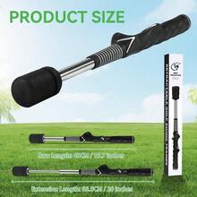 Swing Training Aid, Retractable Grip Trainer Training, Swing Trainer With Arm Band Warm - Right - Handed Grip Trainer Club Indoor Outdoor Use - Initial - View 4