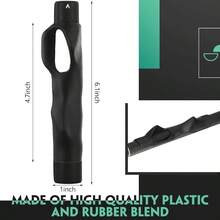 Paquete de 8 accesorios de entrenamiento de agarre, ayuda de entrenamiento, accesorios de entrenamiento de swing de club, equipos de agarre de club diestros para ayudar a corregir la posición de la mano - inicial - Ver 6