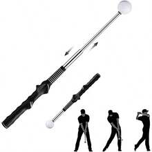 Retractable Swing Training Aid - Swing Trainer, Portable Grip Trainer Indoor Outdoor Practice, Improving Strength - 右手高爾夫揮桿訓練器 - 查看 2