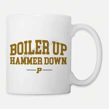 1 Purdue University Boilermakers Ceramic Coffee Mug 11 Oz - "Boiler Up, Hammer Down" Bold Gold Letters, White Background With Orange And Black Accents, Dishwasher  And Reusable, Sports Fan Special, Game Day And Daily Use, Fan Merchandise, High-Quality Surface Treatment, College Supporter Supplies - 1個 - 查看 4