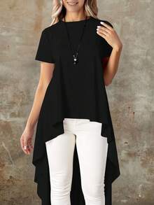 Women Tops - Black - View 2