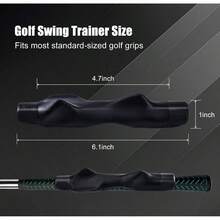 Grip Trainer Swing, Grip Trainer Training Equipment, Grip Trainer Right Hand, Training Aid To Help Train Correct Hand Position - Upgrade Right Hand Yellow - View 3