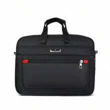 Large Capacity Men's Briefcase For Business Trip, Laptop Messenger Bag, Durable Business Bag