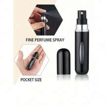 1pcs 5ml Refillable Perfume Bottles, Valentine's Day Gift, Refillable Travel Perfume Bottles, Mini Perfume Bottles, Refillable Perfume Spray Bottles, Travel Essential, Multiple Colors, Spray Bottles Mini Portable Empty Liquid Containers Travel, Beach, Summer, Back To School Travel - 彩色 - 查看 9