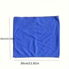 5pcs Microfiber Towels - Absorbent, Quick Drying For Kitchen, Car, Desktop - Soft, Durable And Easy To Clean, Multipurpose, For Spills, Dust, Etc., Kitchen Cleaning Towels, Compact Storage, Highly Absorbent Fabric - Màu xanh lam - Xem 5