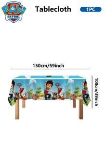 32/1/16/1/12/1/1 件 Paw Patrol 主题派对用品、装饰品、道具和配件 Paw Patrol 主题大、小拨子、横幅、桌布、背景和气球，适合家庭聚会、生日派对、圣诞派对、生日庆祝、周年纪念日、节日活动、户外露营派对等。 - 彩色 - 查看 9