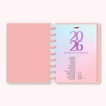 Iscool Disc Dated Planner Oceania Sea Of Flowers Pink - 淺粉紅色 - 查看 4