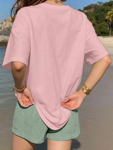 Women Two-Piece Outfits, Tall Women - Rosa Y Verde - View 2