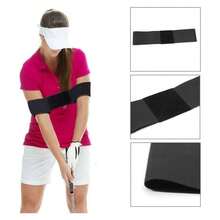 Grip Swing Training Aids Right - Handed Trainer Grips With Swing Correcting Arm Band Swing Trainer Arm Band Attachment Training Combo Adult And BeginnerBlack - 黑色 - 查看 7