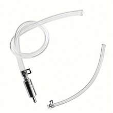 1pc Kit de válvula de tubo de purga de freno de una vía ProMaster, herramienta de cambio de fluido de freno de embrague hidráulico para scooters de motor de calle, manguera de caucho vulcanizado duradera - Transparente - Ver 7