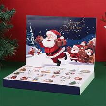 24 Days Countdown Fillable Gift Box 2025 Christmas Advent Calendar Empty Box Christmas New Year Party Surprise DIY Gift