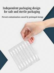 一次性宠物清洁棉签，含清洁精油，可用于清洁狗狗和猫咪的耳朵、眼睛，去除耳垢、眼药水和泪渍，清洁棒，深受爱狗人士和狗妈妈以及爱猫人士和猫妈妈的喜爱，温和清洁。 - 彩色 - 查看 3