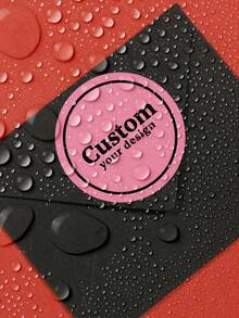 1-240张可定制标签 - 个性化文字和图片贴纸，包括定制感谢标签、封条、免熨烫彩色装饰贴纸，是送给男士、女士、家人、朋友、儿子、女儿、学生、周年纪念日、儿童节、学校、家庭的理想礼物，用途广泛，个性化，独一无二