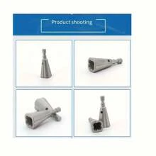 1 件碳钢自动六角手柄电线工具，通用快速电线连接器，电工必备，可轻松安全地进行电气并行接线连接 - 銀色 - 查看 9