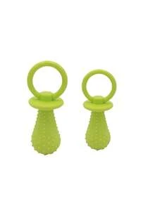1 Set Of 3 Colors Small Pet Chew Toys, 2 Sizes, Rubber Pacifier With Metal Bite Bell Dog Supplies, Pet Training Toys, Ideal Teething Toys For Puppy Teeth Growth, Anti-Bite Dental Cleaning Puppy Toys, Pet Toys, Training Interactive Products, Help Pets Play And Relieve Boredom, Suitable For Medium And Small Pets - Multicolor - View 13