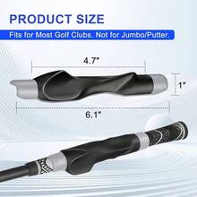 Grip Trainer, Grip Trainer Clubs - Right Hand Training Aid With Design, Corrects Grip Posture And Improves Swing Accuracy - 灰色的 - 查看 6