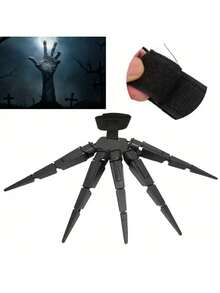 1 件创意塑料万圣节派对指关节户外道具 - 黑色 - 查看 8