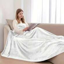 Mantas de sofá, mantas de tiro y mantas para la siesta - Gris - Ver 7