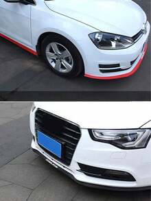 1 pieza Protector de parachoques delantero de coche, Protector de parachoques universal, Accesorios para automóviles - Unitalla - Ver 4