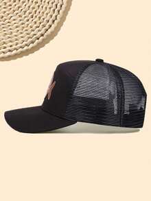 1 pieza Gorra de béisbol unisex con parche, sombrero de golf y pesca de verano de moda para protección solar al aire libre