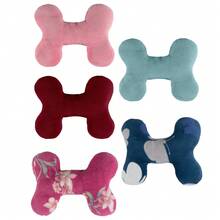 Brinquedo Almofada Pet Ossinho Plush para Cães e Gatoss/ Fofinhos/Antialérgico- Estampa Sortidas de Acordo com os Genero
