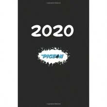 Daily Planner And Appointment Calendar 2020: Pigeon Animal Daily Planner And Appointment Calendar For 2020 With 366 White Pages