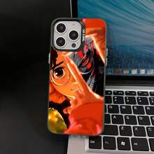 Anime D-Dandadan Phone Case Compatible With For Iphone 17, 16E, 16, 15, 14, 13, 12, 11 Mini Pro Max Air X XR XSMAX 8 7 Plus, Anti-Drop Frosted Back Cover, Boxing Phone Case - Transparent Black - View 6