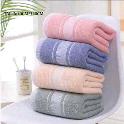 TOALLA DE LINEA SUPER GRUESA Y DE SECADO RAPIDO DE 70CM X 140CM- TOALLA DE LINEA MULTICOR-TOALLA DE SPA,BAÑO,FACIAL,VIAJE