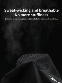 TOSUOD Motorcycle Visor & Face Mask - Windproof Fleece, Cold/Warm, Windproof & Full-Face Cover For Men & Women, Winter, Hand Washable (Compatible With Motorcycles/Snowmobiles) - Black - View 6