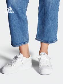 Adidas Zapatillas Adidas NIZZA PLATFORM, zapatillas de lona con suela gruesa clásicas, zapatos de moda vulcanizados casuales con suela gruesa, zapatos vulcanizados clásicos para monopatín con suela de goma reforzada