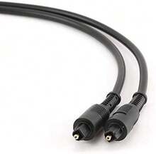 GEMBIRD TOSLINK OPTISCHES KABEL 3M SCHWARZ AUDIOKABEL CC-OPT-3M - Schwarz - Übersicht 3