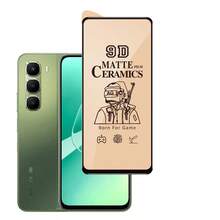 2 PIEZAS de película protectora de vidrio templado y película suave de cerámica + película para lente para Infinix Hot 60 e Infinix Hot 60i