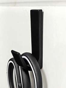 خطاف معدني لاصق على شكل حرف J، 5 قطع، خطاف جداري من الفولاذ المقاوم للصدأ، خطاف لاصق مناسب للقبعات والمعاطف والمناشف والحقائب، اكسسوارات ديكور المنزل - الأسود - مشاهدة 11