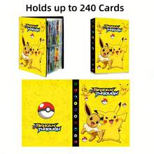 bandai 240-Card Collecting Pages - High-Quality Sleeves For Card Collection, Transparent Pockets Perfectly Protect Your Trading Card Game Cards