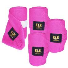 KLK Couros Liga de Descanso Faixa Proteção Para Cavalo 4 Patas - Rosa - Visão 1