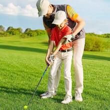 Training Grip Right Handed Swing Grip Trainer Aid Men Club Accessories - 2 + Đen - Xem 4