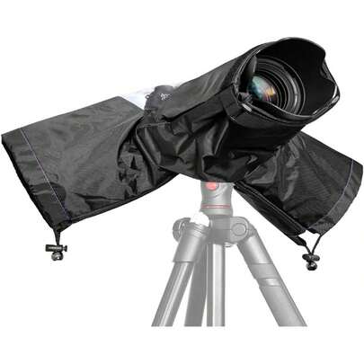 GLURIZ Protector de Lluvia para Cámara, Funda Impermeable para Cámara para Lluvia, Funda Protectora Universal la Lluvia para Fotografía al Aire Libre y Condiciones Adversas