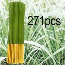 20/100/300支咖啡香竹香棒，适用于家庭空气净化、香薰、瑜伽、办公室、茶室 - 节日礼物 - 香茅 - 查看 11