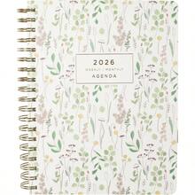 Studio 2026 Planificador semanal en espiral, agosto 2025 a diciembre 2026, 17 mes, cubierta de bolsillo, EUCALYPTUS MIX, 8 pulgadas de anchox 10 pulgadas de alto, 240 pginas 844PA031 - Multicolor - - Ver 2