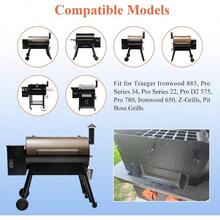 4 Pcs Grills Hooks Fits Traeger Grills, Aluminum Alloy Grills Hooks Barbecue, Fit Traeger Ironwood 885, Pro Series 34, Pro Series 22, Pro 575, Pro 780, Ironwood 650, Z - Grills, Pit - 4 件 - 查看 4