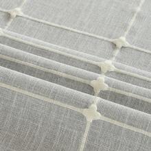 1pc Faux Linen Round Tablecloth, Dust-Proof & Wrinkle-Resistant Table Cover, Washable Tablecloth Suitable For Indoor & Outdoor, Farmhouse Decor, Picnic, Table Decoration, Khaki - Grey - View 11