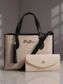 Women Tote Bags - Màu tím hoa cà - Xem 1
